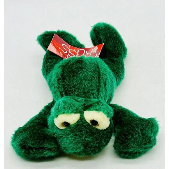 Russ Fleegle Frog Stuffed Animal Plush 7 Inches - Picture 1 of 8